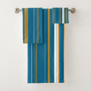 Bleu jaune et blanc
