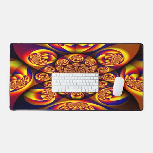 Bleu, Jaune, Mini sphères Or (Clavier et souris)