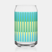 Bleu Jaune Vert Motif Rayé (Gauche)