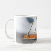 Bleu Jay Lunch café Mug (Gauche)