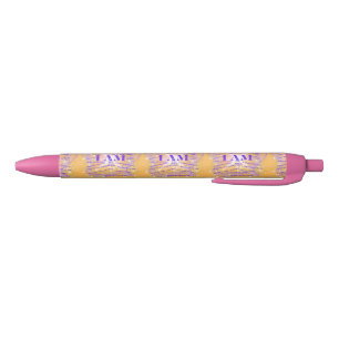 Bleu Je suis Shekinah Stylo à écrire gloire