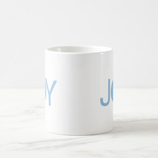 Bleu Joie Noël Café Mug (Centre)