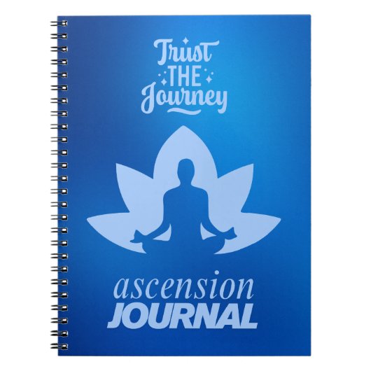 Bleu Lotus Meditator - Ascension Journal (Devant)