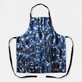 Bleu lumineux Abstrait tablier (Recto)