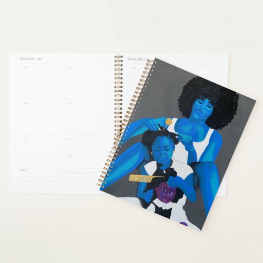 Bleu Magic Planner (Devant avec enveloppe)