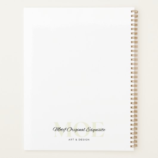 Bleu Magic Planner (Dos)