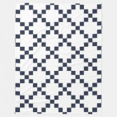 Bleu Mariage irlandais chaîne couverture (Devant)