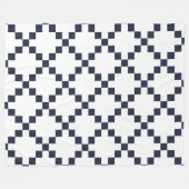 Bleu Mariage irlandais chaîne couverture (Devant (Horizontal))