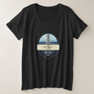 Bleu Marine Ancre nautique club bateau marina