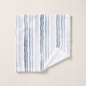 Bleu marine, Ardoise, Gris (Gant de toilette)