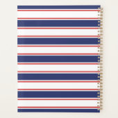 Bleu marine et rouge (Dos)