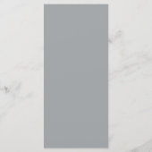 Bleu & Marine Floral Haut menu - gris 2 (Dos)