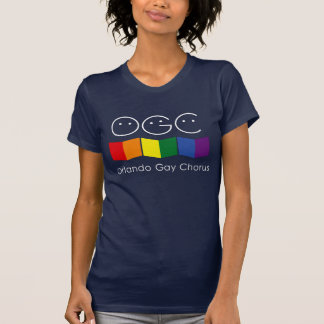 Bleu marine - Orlando Gay Chorus T-shirt femme