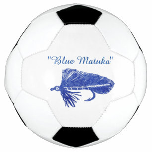 Bleu Matuka, pêche à la mouche, art de liage à la 