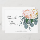 Bleu Merci de verdure de la pivoine florale Eucaly (Devant / Derrière)