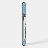 Bleu mignon Moderne Porté Collie Chien Art (Côté droit)