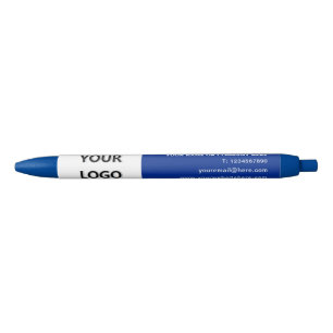 Bleu Modèle de stylo professionnel promotionnel