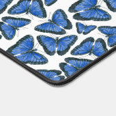 Bleu morpho papillon motif design emballage (Coin)
