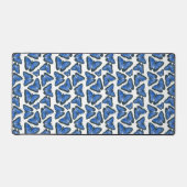 Bleu morpho papillon motif design emballage (Recto)