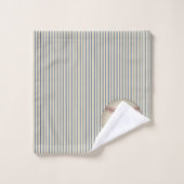 Bleu Motif de baseball serviettes de bain Set cade (Gant de toilette)