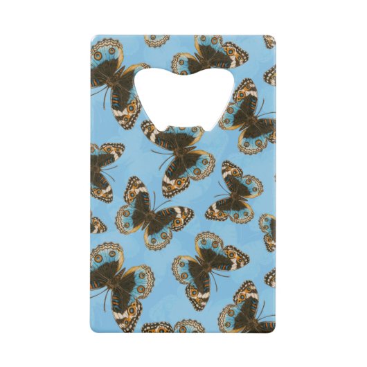Bleu motif papillon Pansy (Devant)