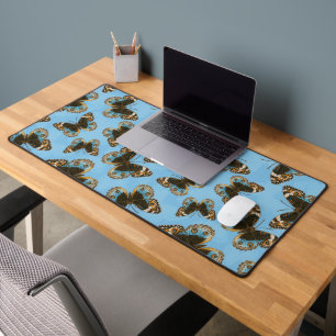 Bleu motif papillon Pansy