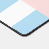 Bleu, Motif rayé, Lignes, Votre Nom (Coin)