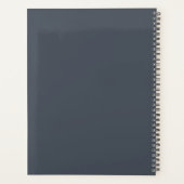 bleu muet, bleu cendré (Dos)