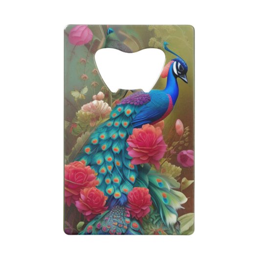 Bleu N Peacock Turquoise en rose Jardin Zippo Lig (Devant)