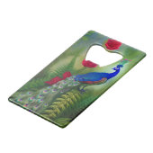 Bleu N Peacock Turquoise en rose Jardin Zippo Lig (Dos Angle)