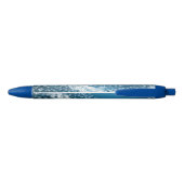 Bleu Neige pour le stylo de Noël (Dos)