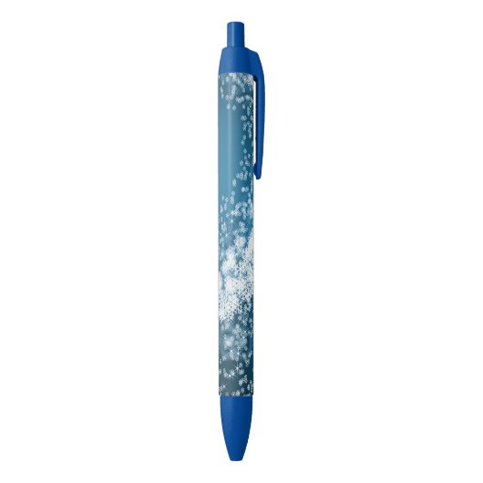 Bleu Neige pour le stylo de Noël (Bas (Vertical))