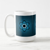 Bleu Nerdy Atomic Mug (Gauche)