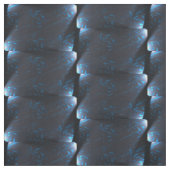 Bleu noir blanc Rectangles lumière tissu (Échantillon)