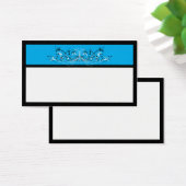 Bleu Noir Blancs Favoriser les cartes (Bureau)