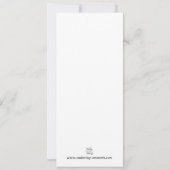 Bleu, noir et argent Invitations de diplômés de l' (Dos)