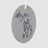 Bleu, noir et blanc Michigan (devant)