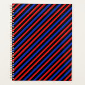 Bleu, noir et rouge (Devant)