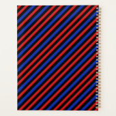 Bleu, noir et rouge (Dos)
