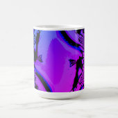 Bleu Noir Rose Purple Morpher Mug (Centre)