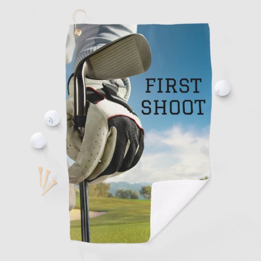 Bleu noir simple minimaliste Meilleures serviettes (En situation)