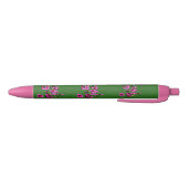 Bleu Nom Angela floral, stylo (Bas)