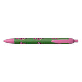 Bleu Nom Angela floral, stylo (Dos)