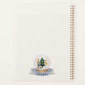 Bleu Nutcracker Baby shower première année jalon (Dos)