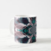 Bleu Océan Cascade Mug (Devant gauche)