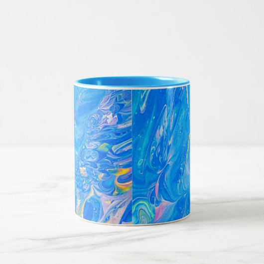 Bleu Ocean Scene Mug (Centre)