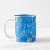 Bleu Ocean Scene Mug (Gauche)