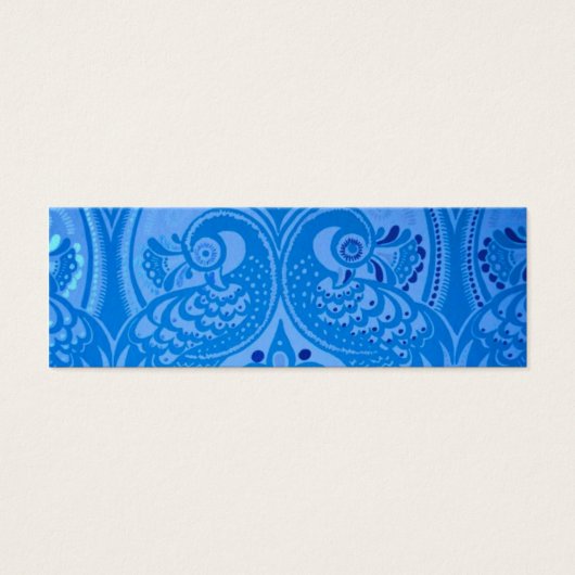 Bleu Oriental Peacock Birds (Devant)