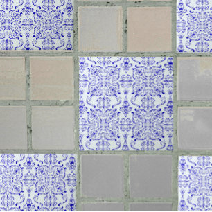 Bleu Ornat Carreaux décoratifs