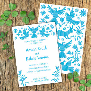 BLEU OTOMI FAIRE-PART